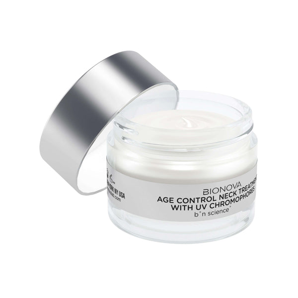 Age Control Neck Treatment with UV Chromophores