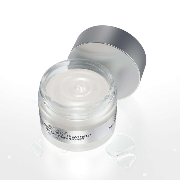 Age Control Neck Treatment with UV Chromophores